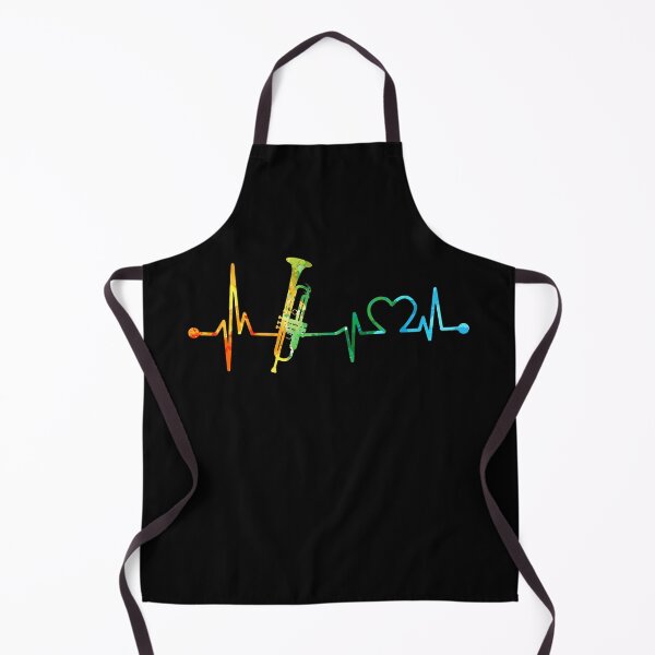 Item preview, TRUMPET HEARTBEAT WATERCOLOR designed and sold by WinghiDesign.