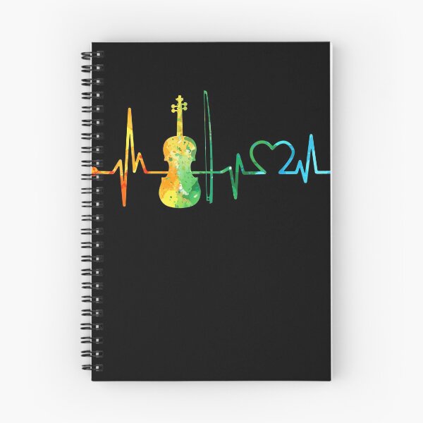 Item preview, VIOLIN HEARTBEAT WATERCOLOR designed and sold by WinghiDesign.