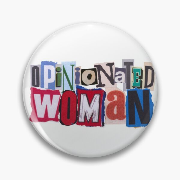 Item preview, Opinionated woman designed and sold by PrettyRansom.