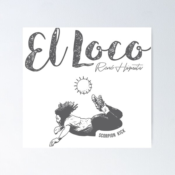 Item preview, El Loco René Higuita designed and sold by blegor.