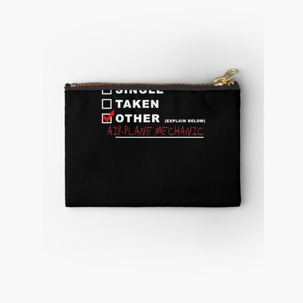 Item preview, Single Taken X Airplane Mechanic Aviation designed and sold by aliceshe.