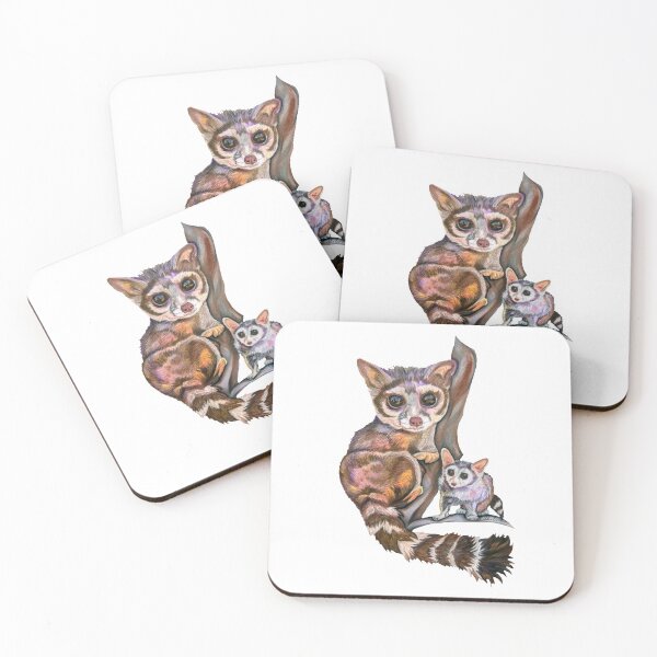 Item preview, Ring-tailed Cats designed and sold by MariaSibireva.