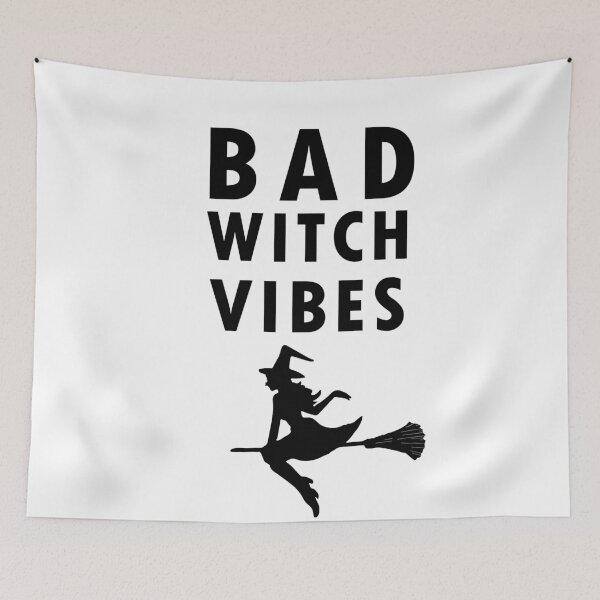 Item preview, Bad Witch Vibes - Halloween  designed and sold by Club7Studios.