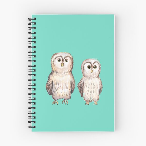 Item preview, Owl Buddies Aquarel hand painted designed and sold by lordyswiss.