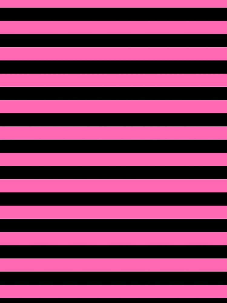 Medium Light Hot Pink and Dark Hot Pink Stripes