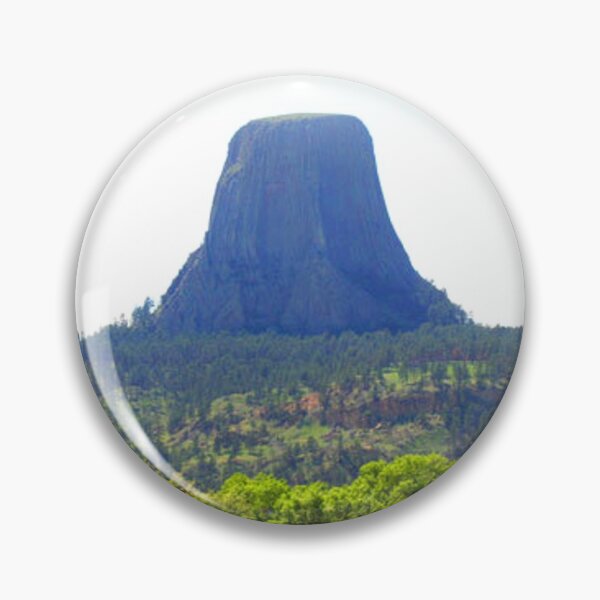Artikelvorschau, Grey Horn Butte (auch bekannt als Devils Tower National Monument) in Wyoming entworfen und verkauft von KR Art Studio.