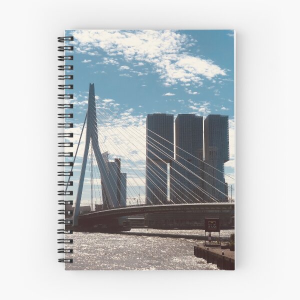 Item preview, Rotterdam architecture city travel photographic art print, Erasmus Bridge. designed and sold by Noel Ali ⭐⭐⭐⭐⭐.