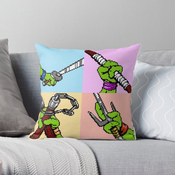 TMNT Throw Pillow