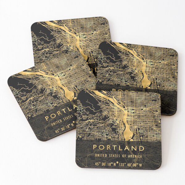 Item preview, PORTLAND MAP USA designed and sold by hatimelhag.