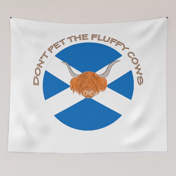 Item preview, Do Not Pet The Fluffy Cows designed and sold by bahicharafe.