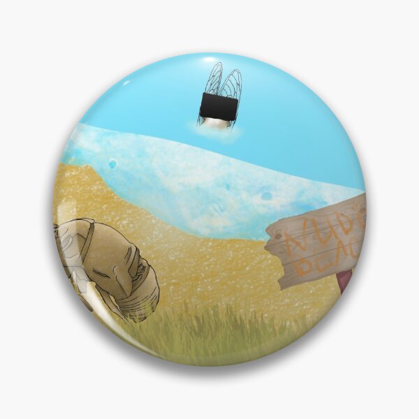 Item preview, Dae at a Nude Beach designed and sold by DaetheCicada.