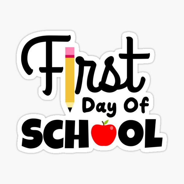 Item preview,  First Day Of School designed and sold by AYOUCHKA.