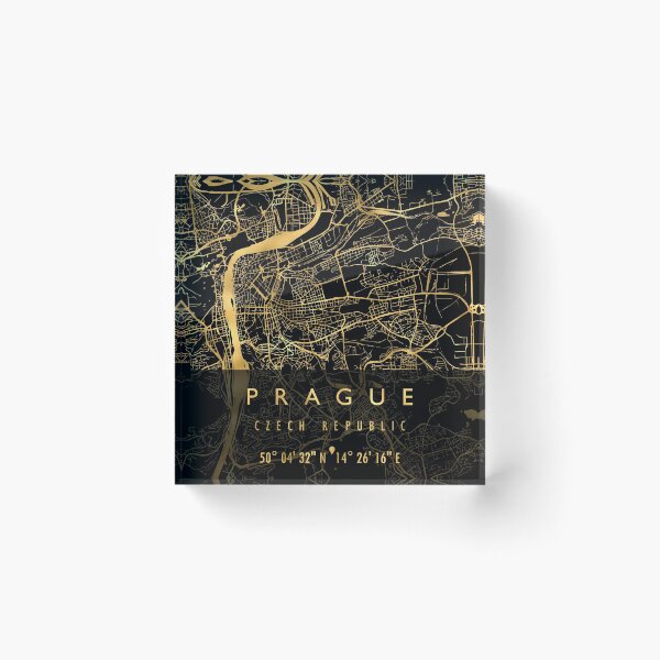 Item preview, PRAGUE MAP CZECH REPUBLIC designed and sold by hatimelhag.