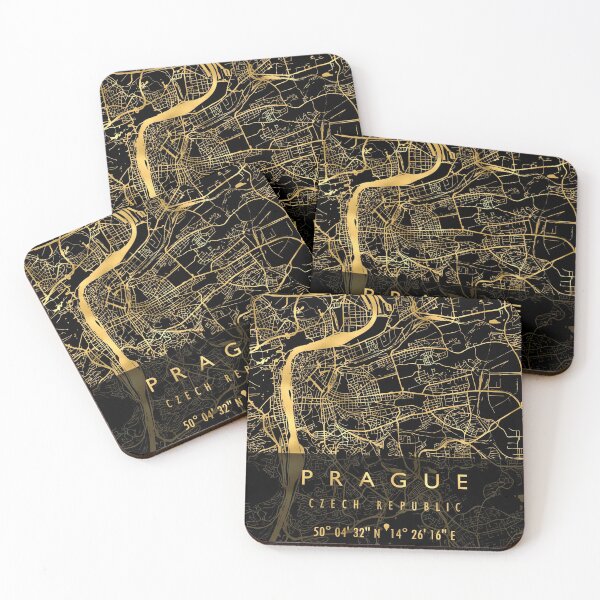 Item preview, PRAGUE MAP CZECH REPUBLIC designed and sold by hatimelhag.