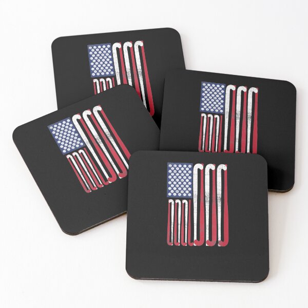 Item preview, Usa Flag Field Hockey Field Hockey designed and sold by aliceshe.