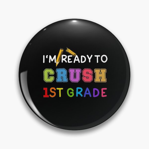 Item preview, Im Ready To Crush 1 Grade, Funny Back To School, crush 1st grade funny dinosaur school designed and sold by AMINE  ★★★★★.