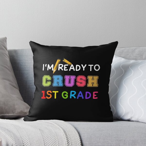 Item preview, Im Ready To Crush 1 Grade, Funny Back To School, crush 1st grade funny dinosaur school designed and sold by AMINE  ★★★★★.
