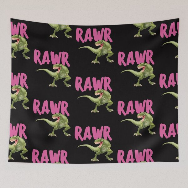 Item preview, RAWR T-Rex Dinosaur Cute Colorful Design designed and sold by EarthArtDesigns.