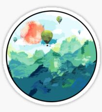 Hot air balloons Sticker
