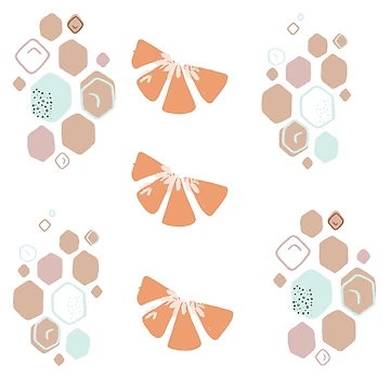 Artwork thumbnail, Aesthetic Pattern by Rimmi01