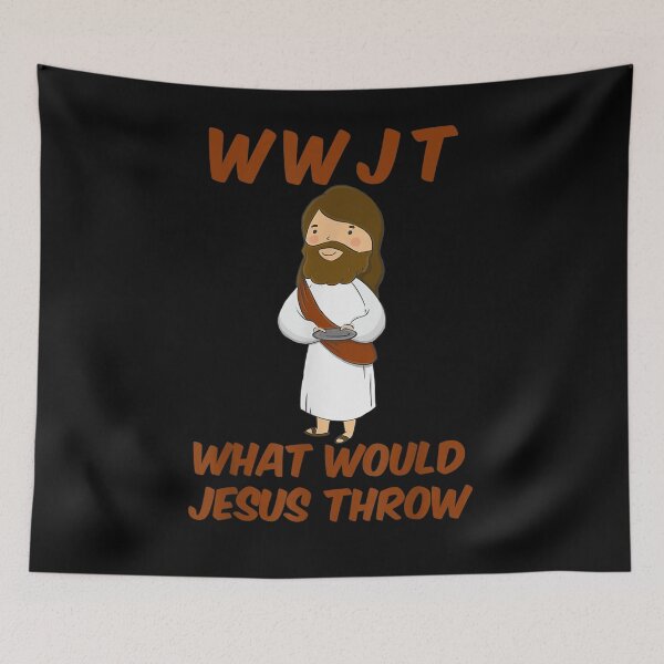 Item preview, Golf Outfit What Would Jesus Throw designed and sold by lucretia155.