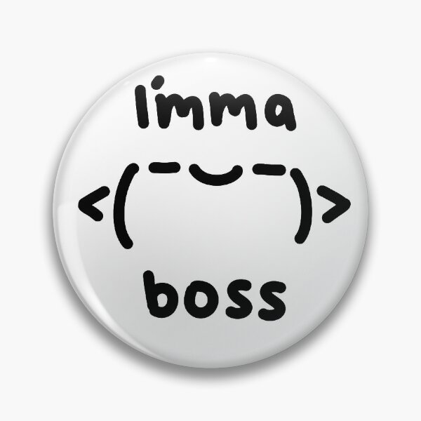 Item preview, Kawaii Japanese Kaomoji I'mma BOSS! Funny Gift designed and sold by GLwithUs.
