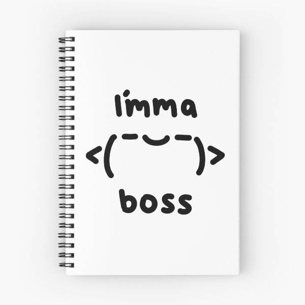 Item preview, Kawaii Japanese Kaomoji I'mma BOSS! Funny Gift designed and sold by GLwithUs.