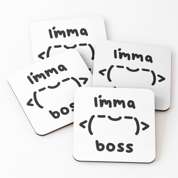 Item preview, Kawaii Japanese Kaomoji I'mma BOSS! Funny Gift designed and sold by GLwithUs.
