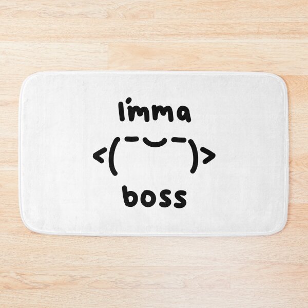 Item preview, Kawaii Japanese Kaomoji I'mma BOSS! Funny Gift designed and sold by GLwithUs.