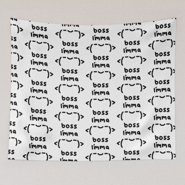 Item preview, Kawaii Japanese Kaomoji I'mma BOSS! Funny Gift designed and sold by GLwithUs.