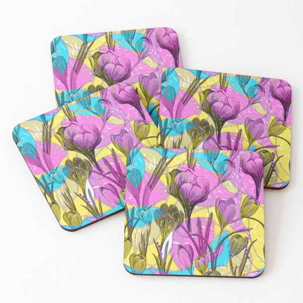 Item preview, bright colorful pattern, floral pattern designed and sold by wonteef.