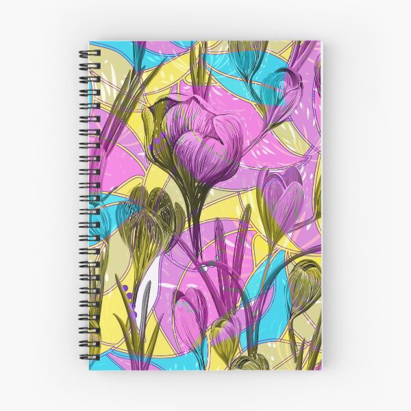Item preview, bright colorful pattern, floral pattern designed and sold by wonteef.