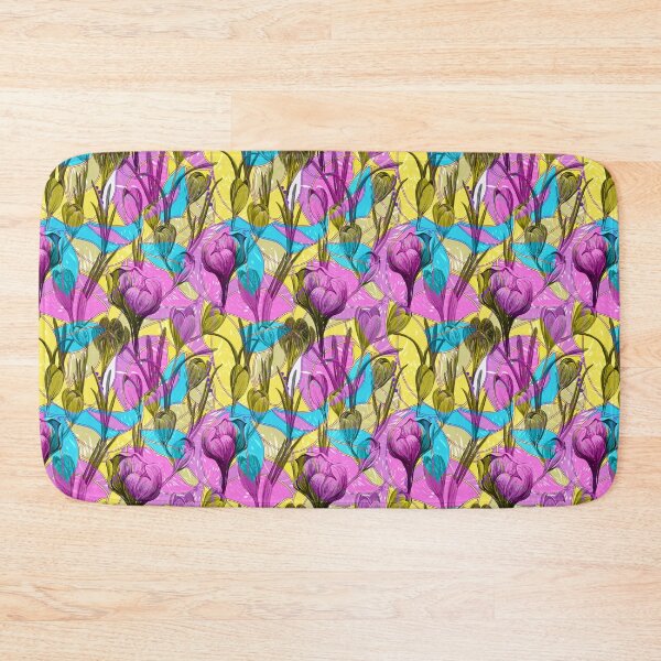 Item preview, bright colorful pattern, floral pattern designed and sold by wonteef.