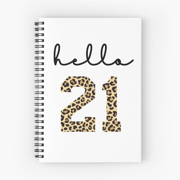 Item preview, Hello 21 | 21st birthday Cheetah Print | 21st birthday gift | Cute 21st birthday Outfit designed and sold by Violet Treasures.