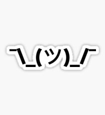 Shruggle to Survive Sticker