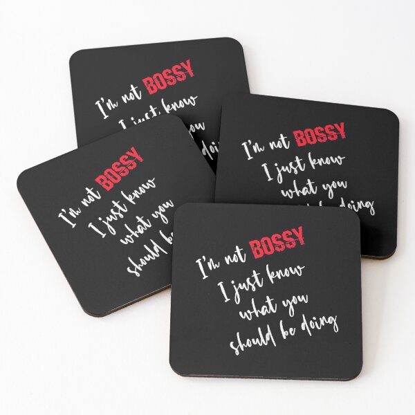 Item preview, I'm not Bossy I Just Know What You Should Be Doing designed and sold by superdumb70.