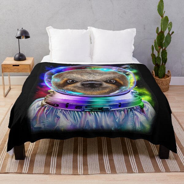 Item preview, Giant Sloth As Astronaut Exploring Galaxy designed and sold by aliceshe.