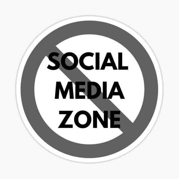 stop-social-media-zone-sticker-for-sale-by-toneliseh-redbubble