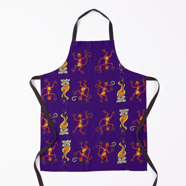 Item preview, Two monkeys (navy) Two monkeys dancing around the campfire designed and sold by Lacambalam.