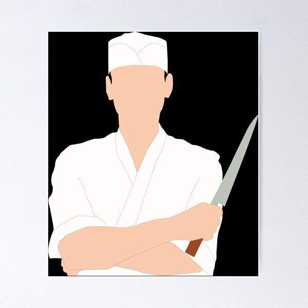 Item preview, Sushi chef designed and sold by SKdarealshop.