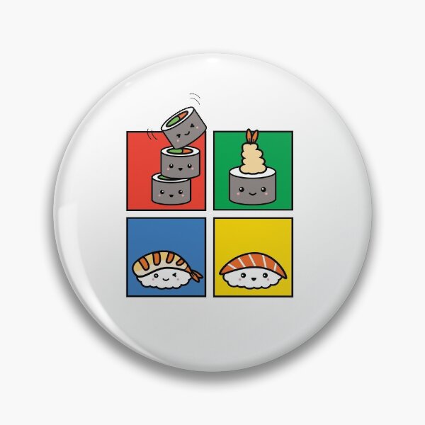 Item preview, Sushi Friends 2x2 designed and sold by HappyTee-NL.