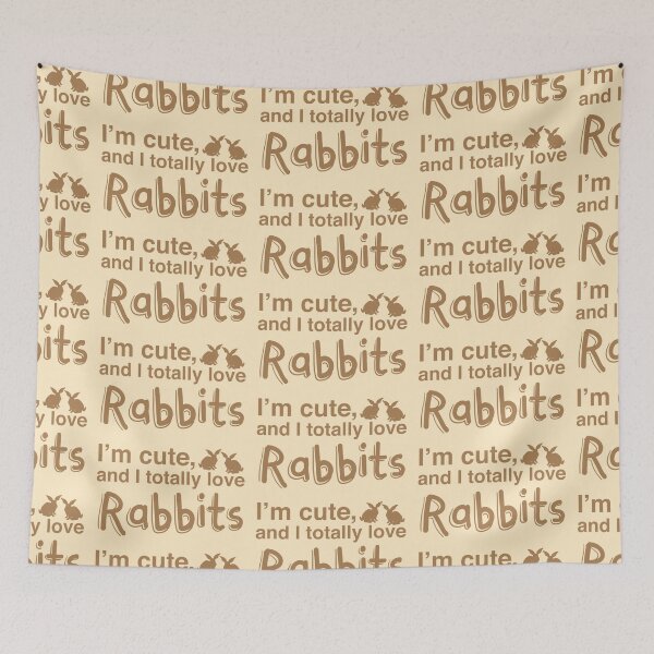 Item preview, I'm cute, and I totally love RABBITS designed and sold by jazzydevil.