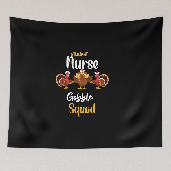 Item preview, student nurse gobble squad - Turkey thanksgiving gifts for nurses designed and sold by 0umStore.