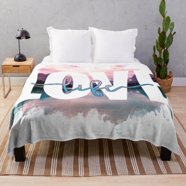 Item preview, Love Life - Clear Motivational Quote designed and sold by FoxCodeCreation.