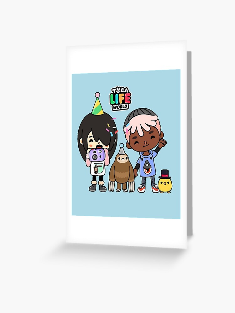 toca boca birthday Sticker for Sale by Alexa