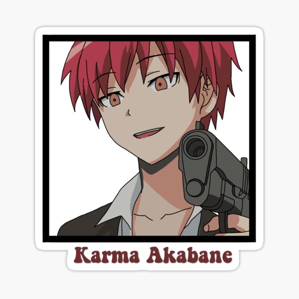 "Karma Akabane Assassination Classroom" Sticker for Sale by
