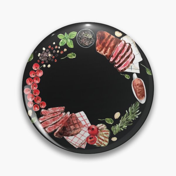 Item preview, Rustic Steak Round Wreath designed and sold by Alicia Chee.
