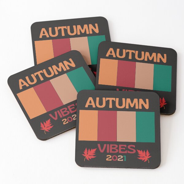 Item preview, Autumn Vibes 2021 Graphic Text Design designed and sold by delohill.