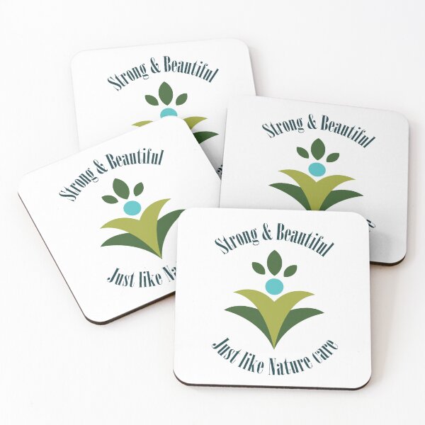 Item preview, Strong and beautiful -nature care nature lovers - vegan  designed and sold by cruzzcreation.