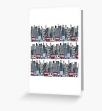 London Street Greeting Card